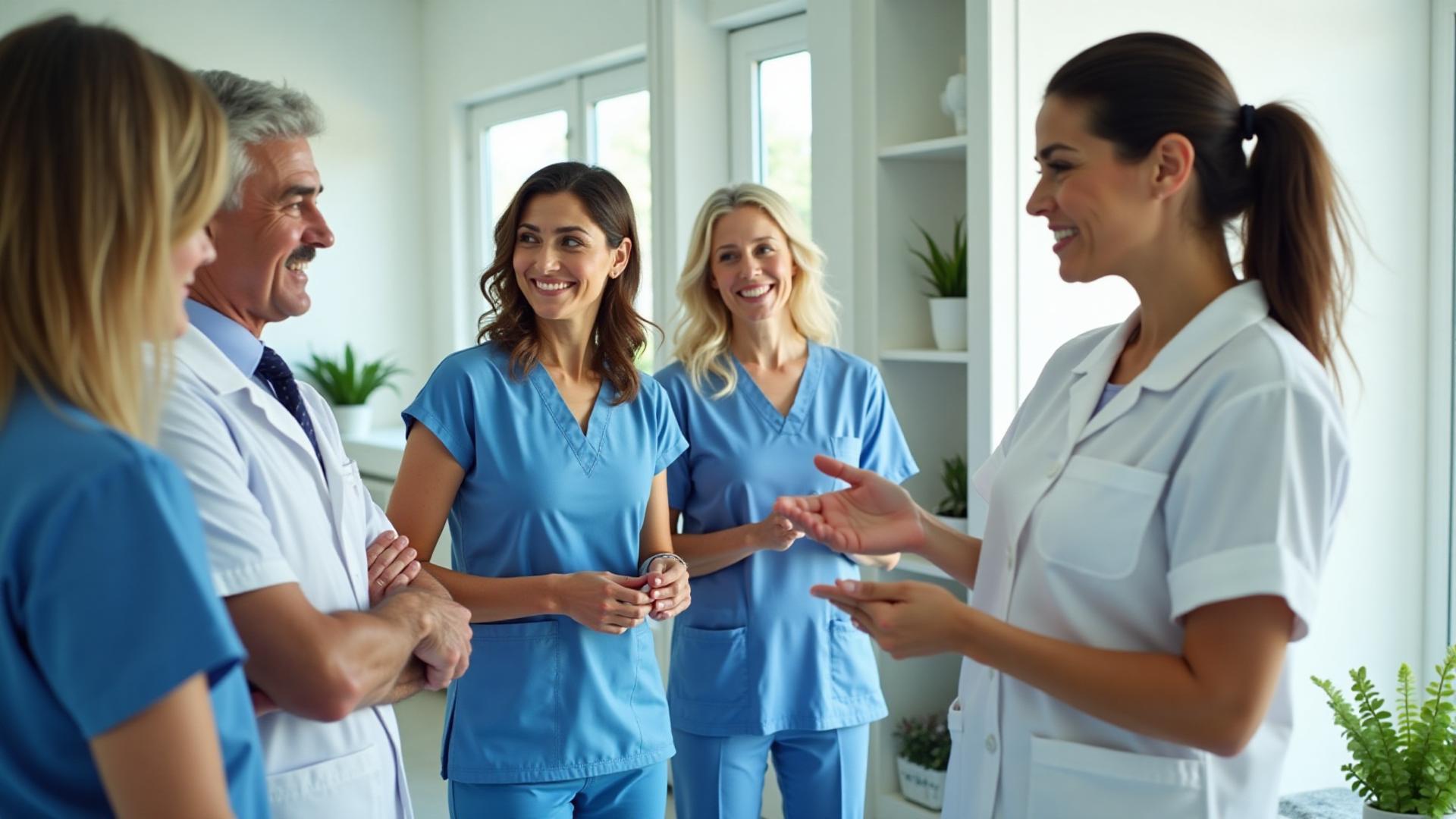 Fisioterapeuta profesional de KN Salud realizando tratamiento de rehabilitación a domicilio en Madrid